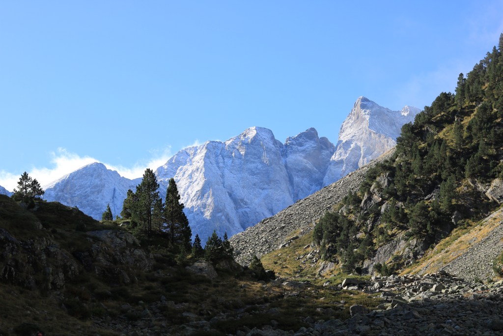 Mont Vignemale au loin (Parc National des Pyrénées)